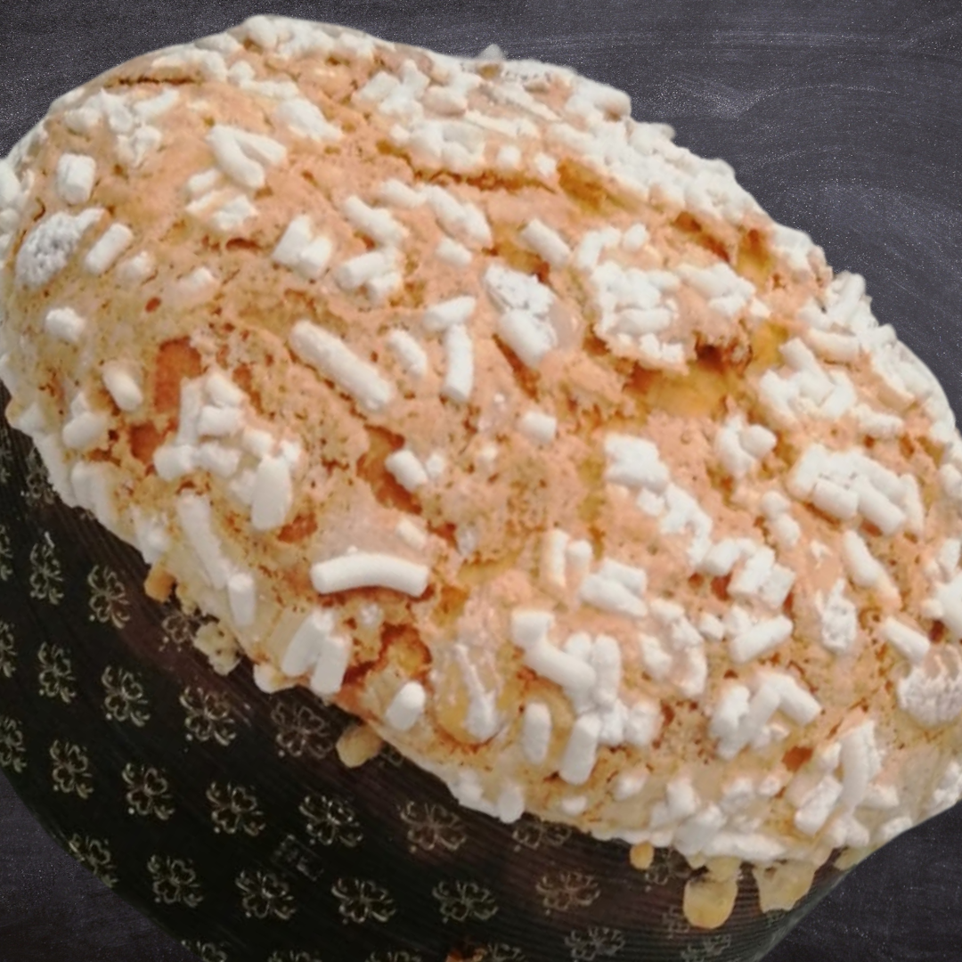 Panettone Mandorlato con Glassa di Mandorle Siciliane